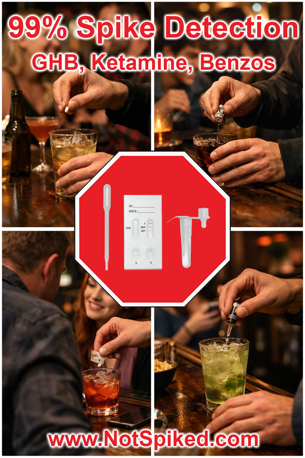 GHB Test kit, Roofie Test Kit